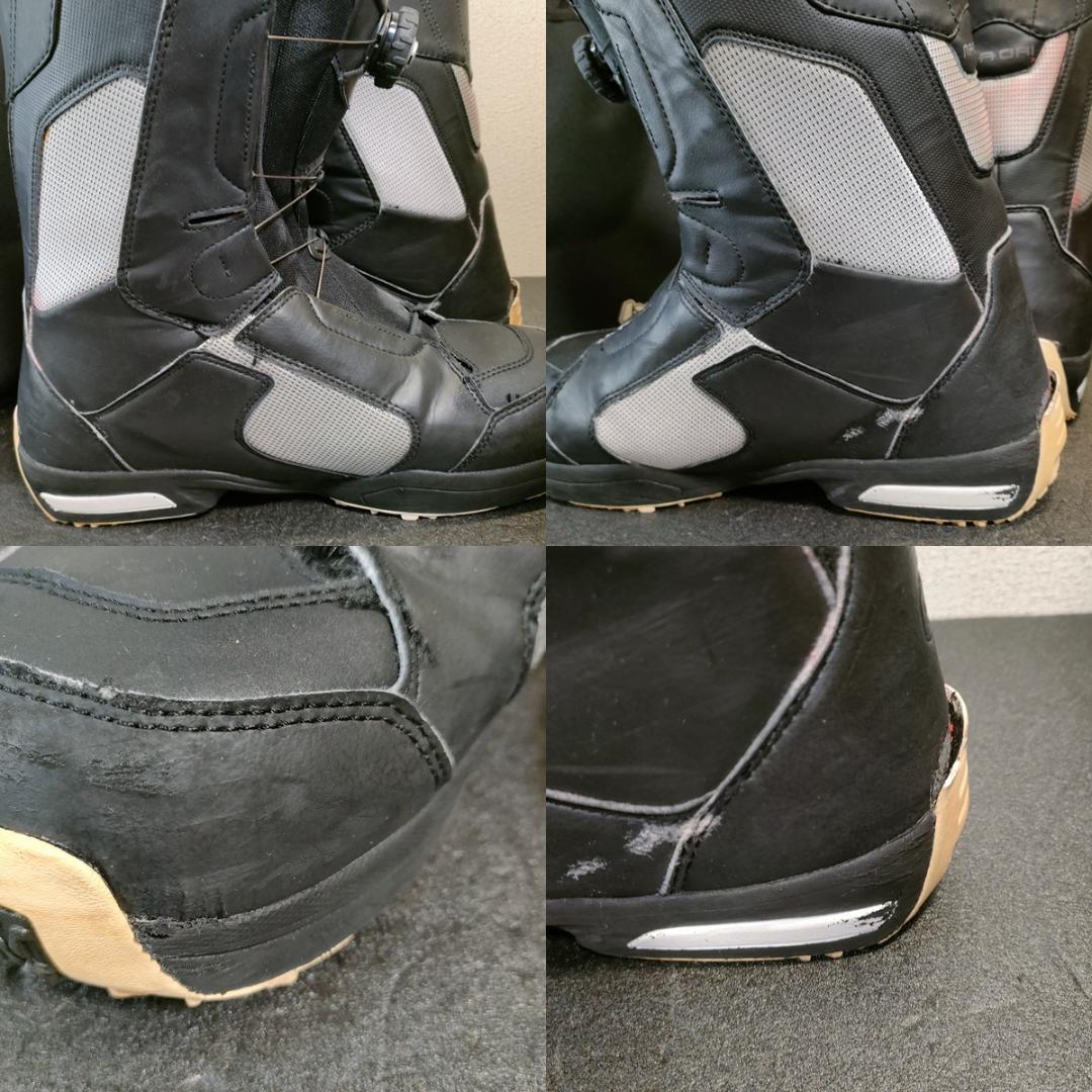 サロモン スノーボードブーツ メンズ 28.5 ボア salomon boa 黒