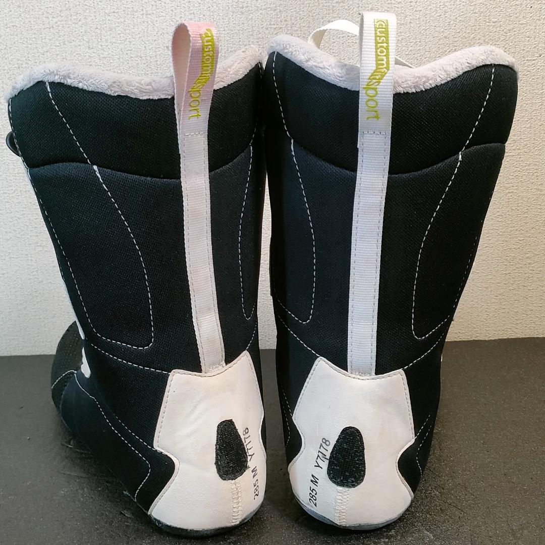 サロモン スノーボードブーツ メンズ 28.5 ボア salomon boa 黒