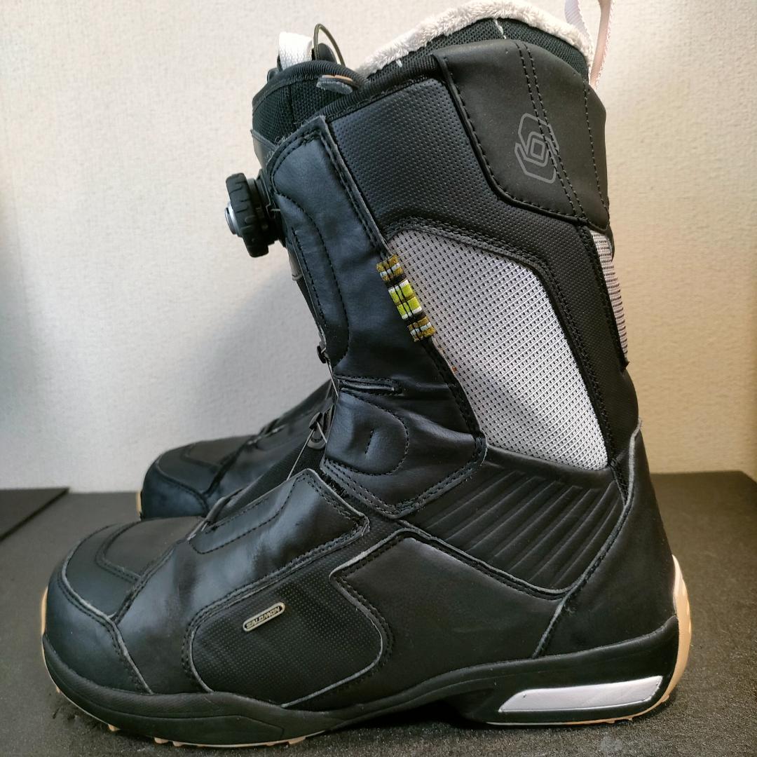 サロモン スノーボードブーツ メンズ 28.5 ボア salomon boa 黒
