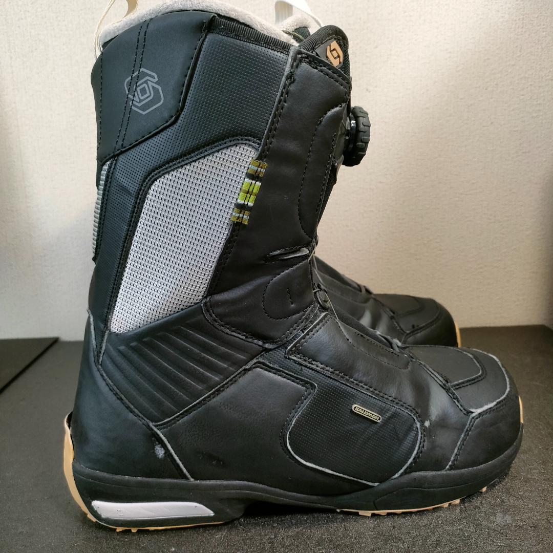 サロモン スノーボードブーツ メンズ 28.5 ボア salomon boa 黒