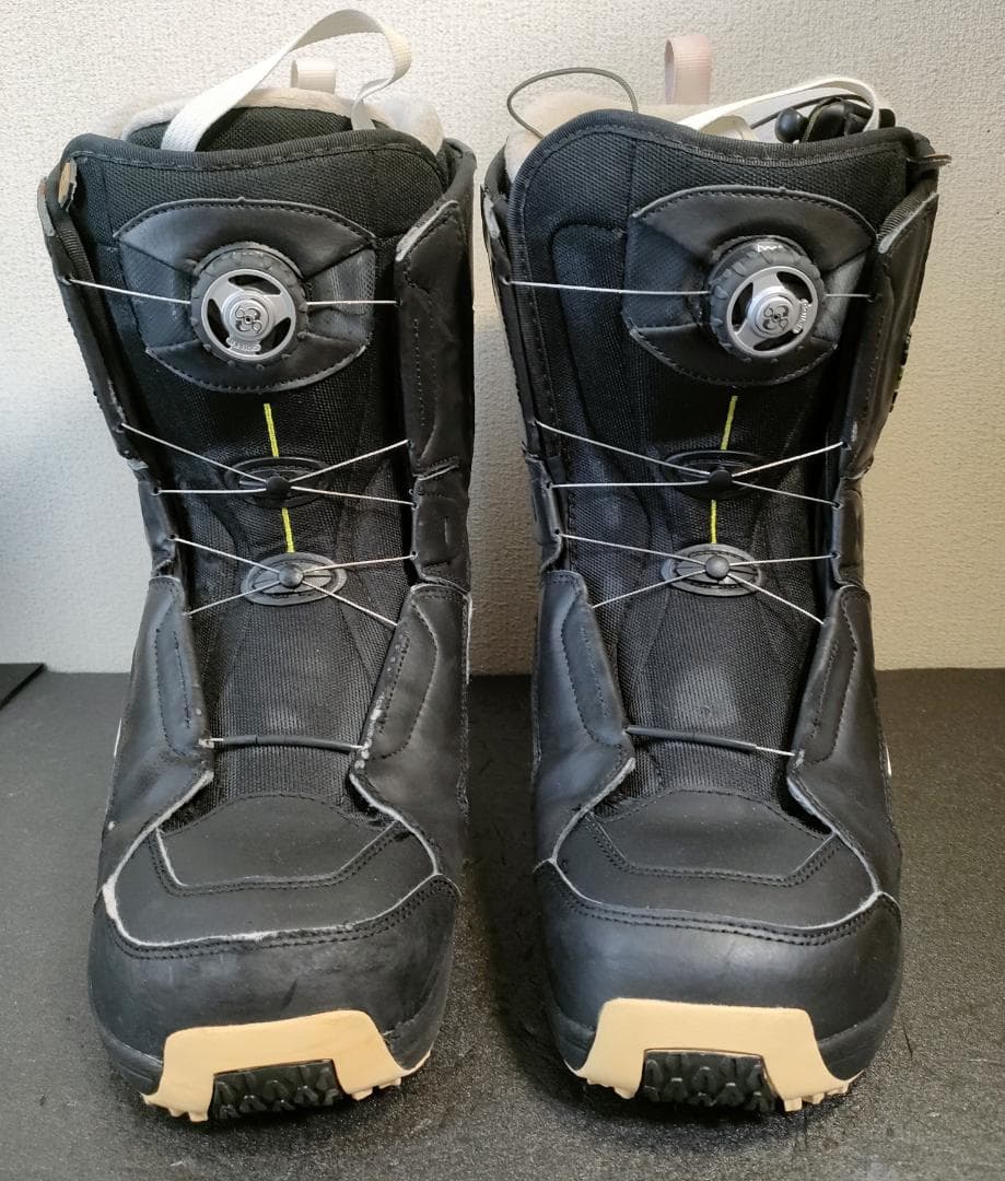 サロモン スノーボードブーツ メンズ 28.5 ボア salomon boa 黒