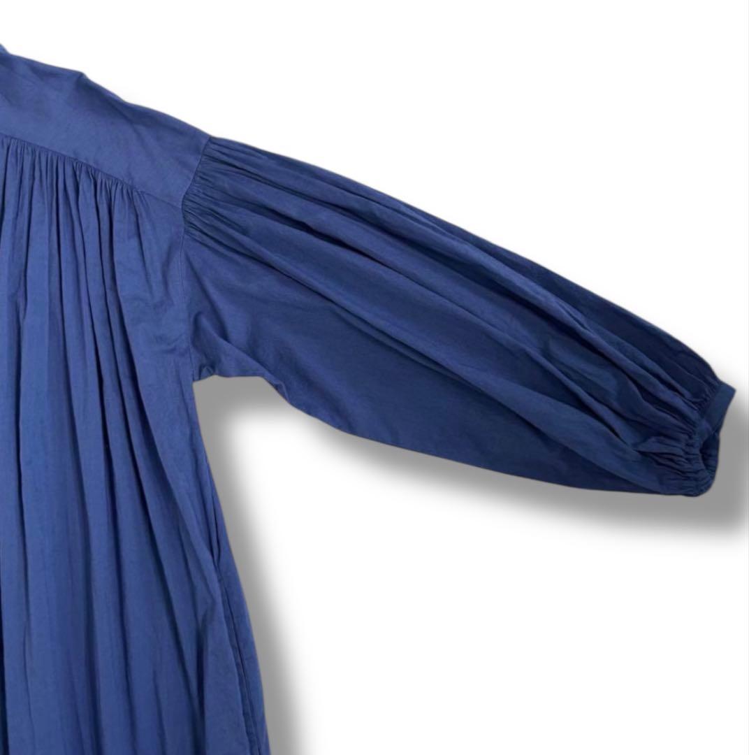 美品✨アーバンリサーチドアーズ　コットンボイルギャザーワンピース　ゆったり　春夏