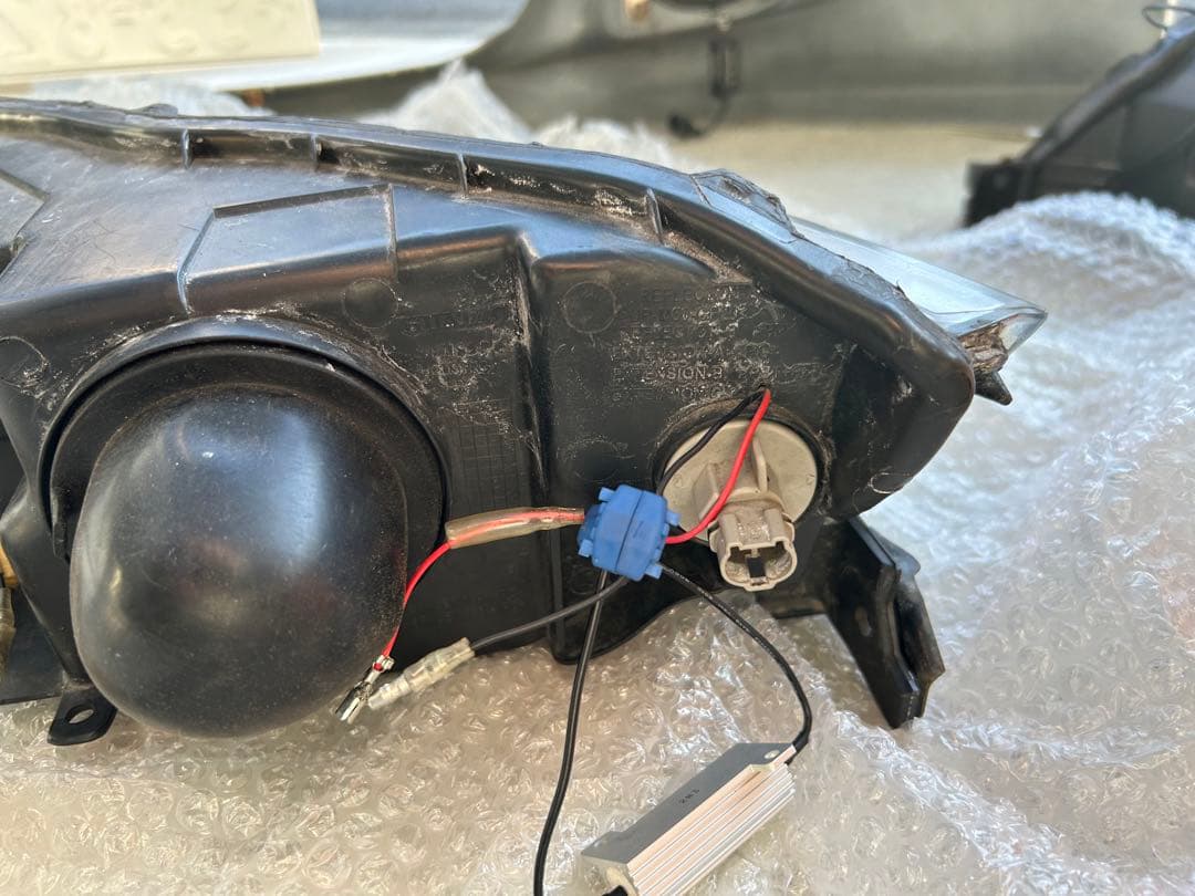 オデッセイ　RB1 ヘッドライト　アクリル加工