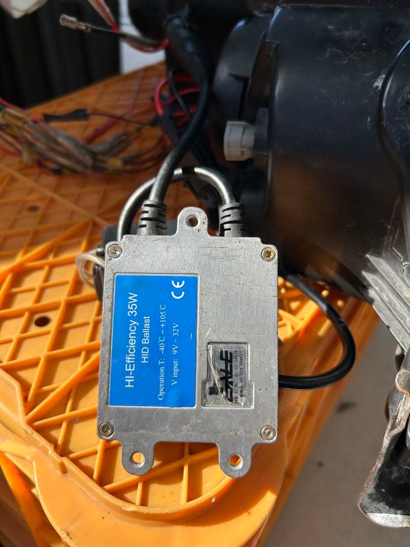 オデッセイ　RB1 ヘッドライト　アクリル加工