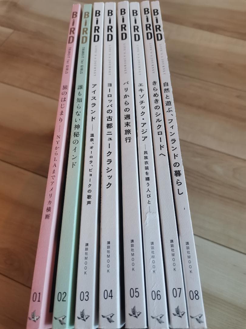 雑誌BIRD☆全8号セット