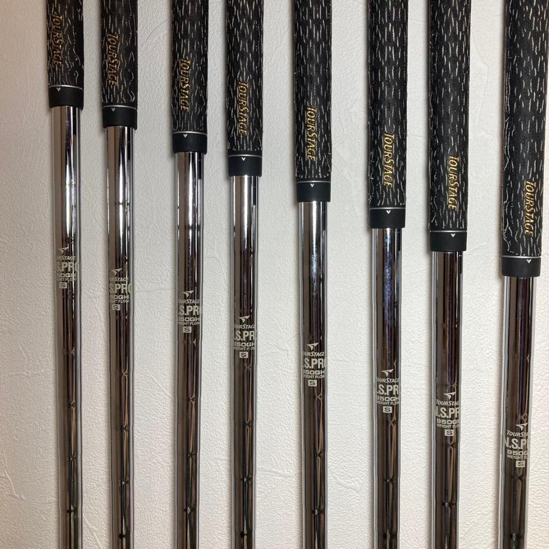 TOURSTAGE X BLADE アイアン8本　マッスルバック　ツアーステージ
