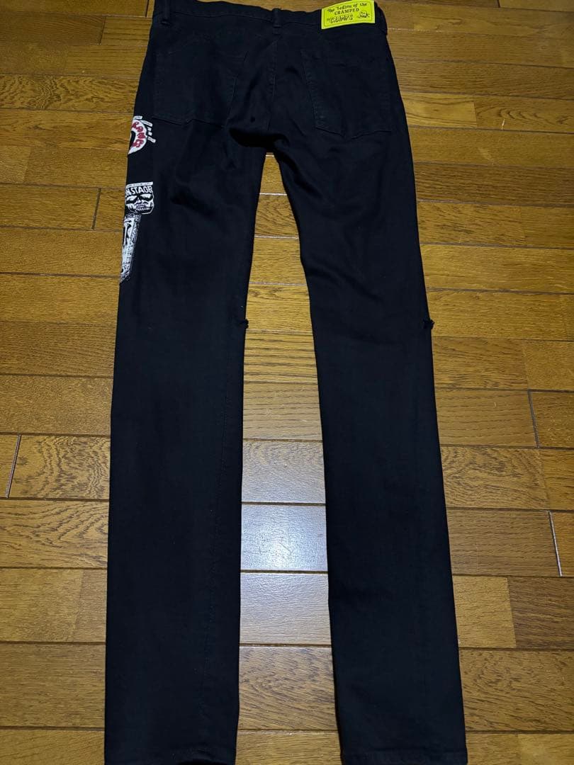 ヒステリックグラマー ×クランプス スキニーデニム 30