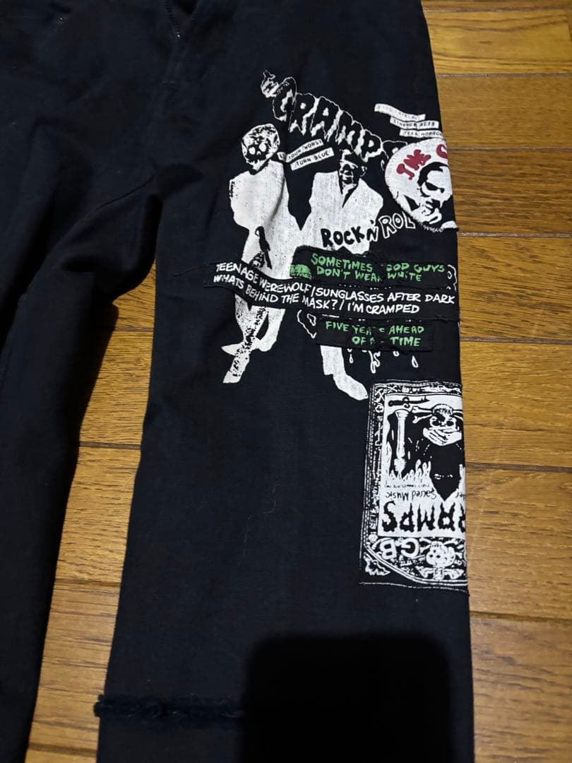 ヒステリックグラマー ×クランプス スキニーデニム 30