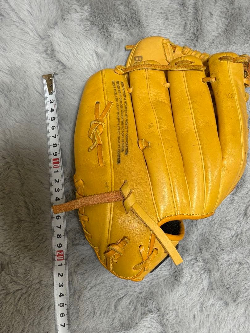 ZETT ゼット プロステイタス 旧ラベル 最上位グレード　軟式グローブ