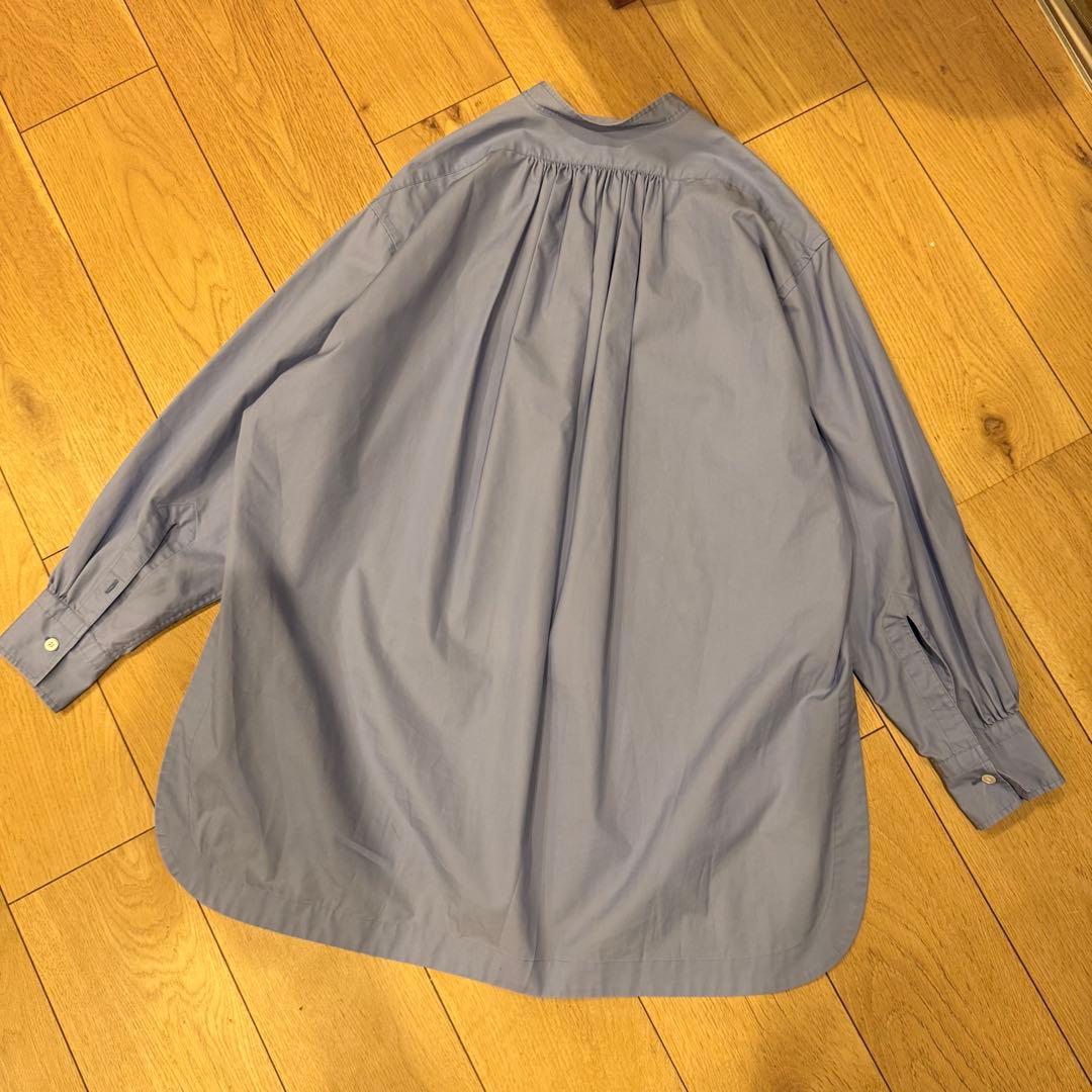 HYKE ハイク ブルーシャツブラウス 羽織り