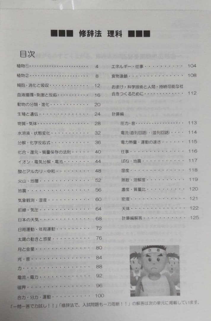 早稲田ゼミ　修辞法教材　歴史 地理 公民 理科 4冊セット