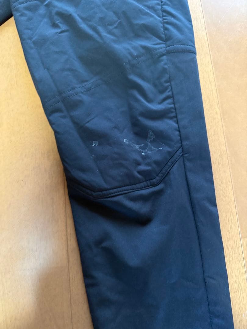 TFW49 ゴルフパンツ　黒　中綿あり　mサイズ相当