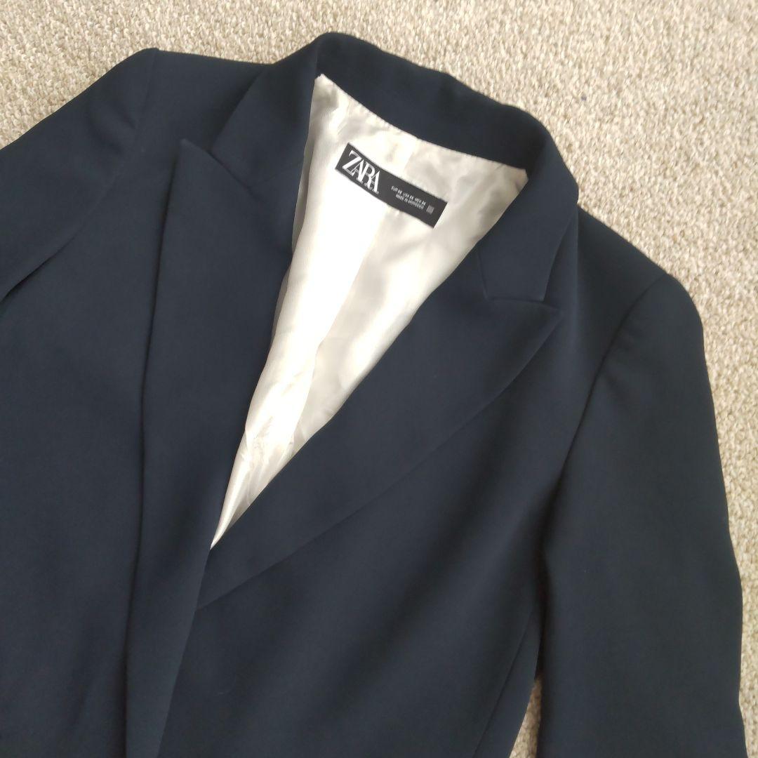 【美品】ZARAジャケット sizeXS ネイビー