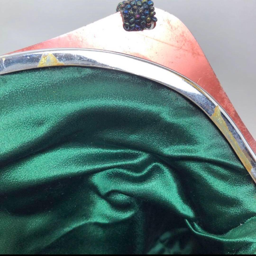 ヨウ vintage ビーズバッグ