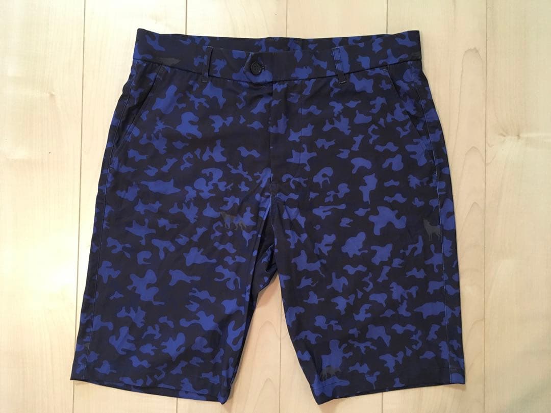 グレイソン GREYSON Montauk ゴルフ ショーツ ネイビー カモ32