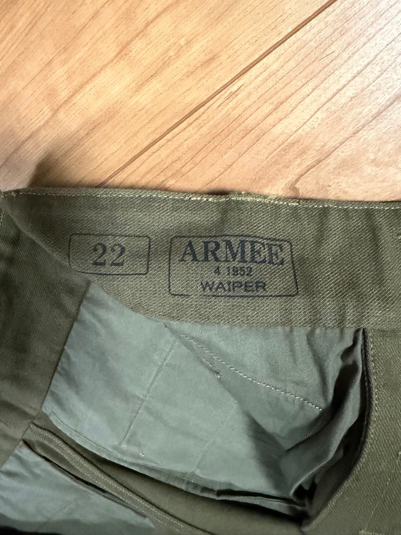 WAIPER.inc フランス軍 M-47 カーゴパンツ