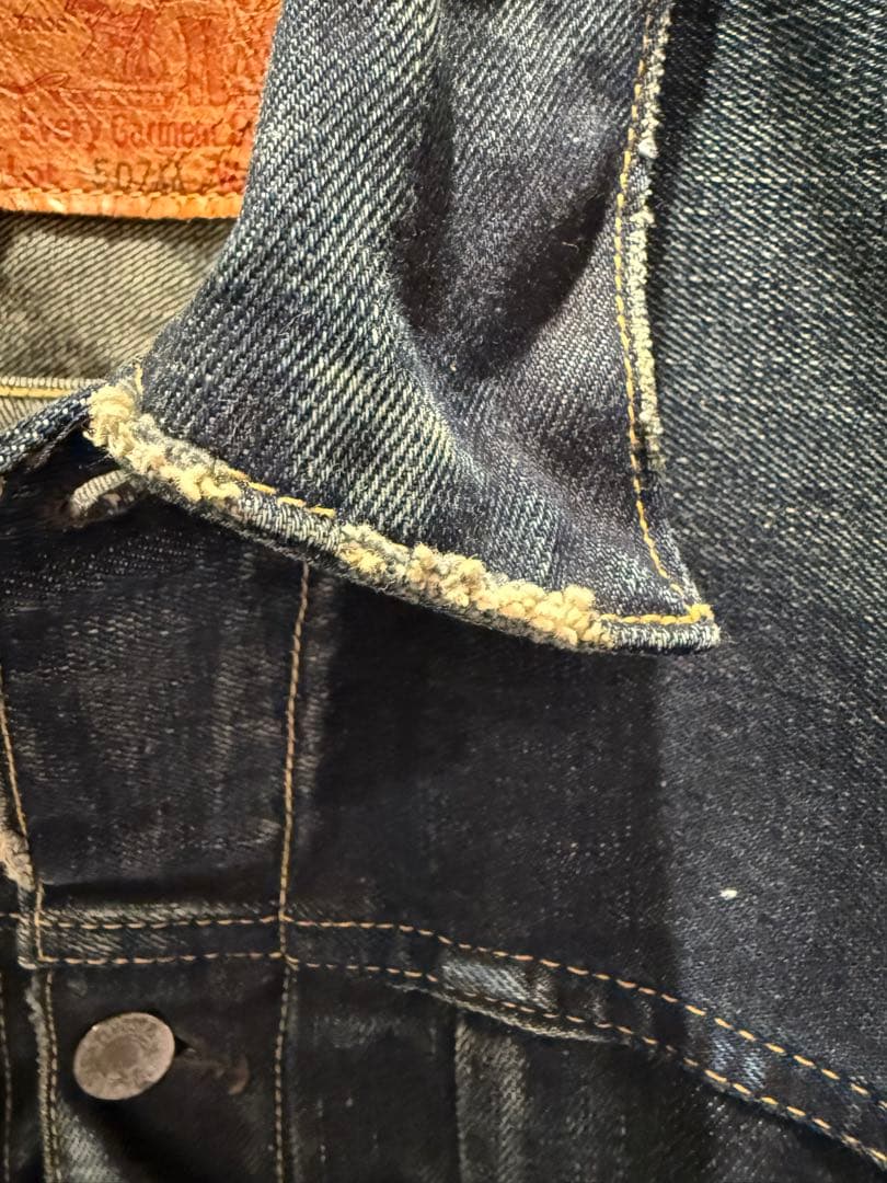 LVC507xx2ndデニムジャケット　リーバイス2nd 至極経年変化