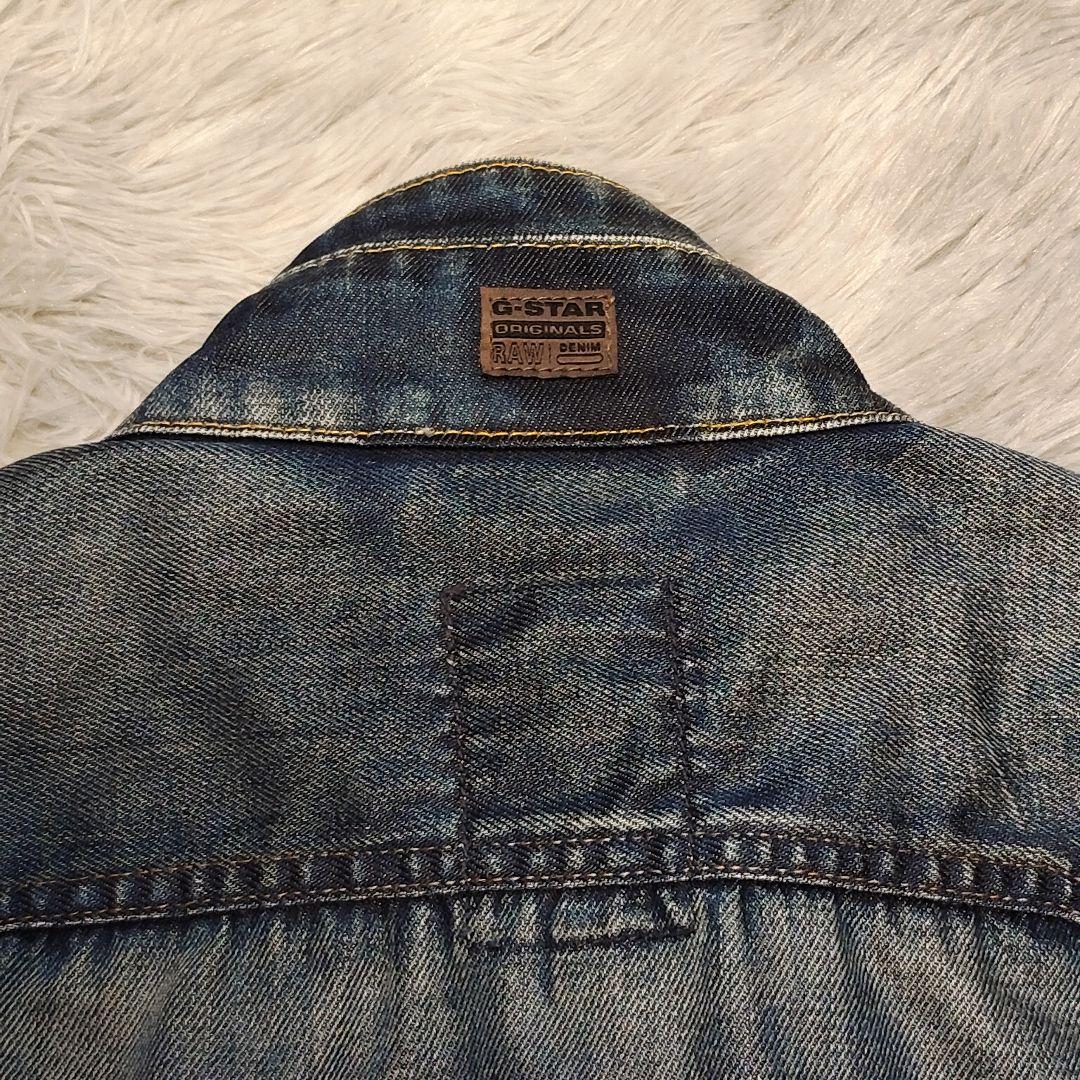 ス*ン様 G-STAR RAW ジースター デニムジャケット ライダース Gジャ