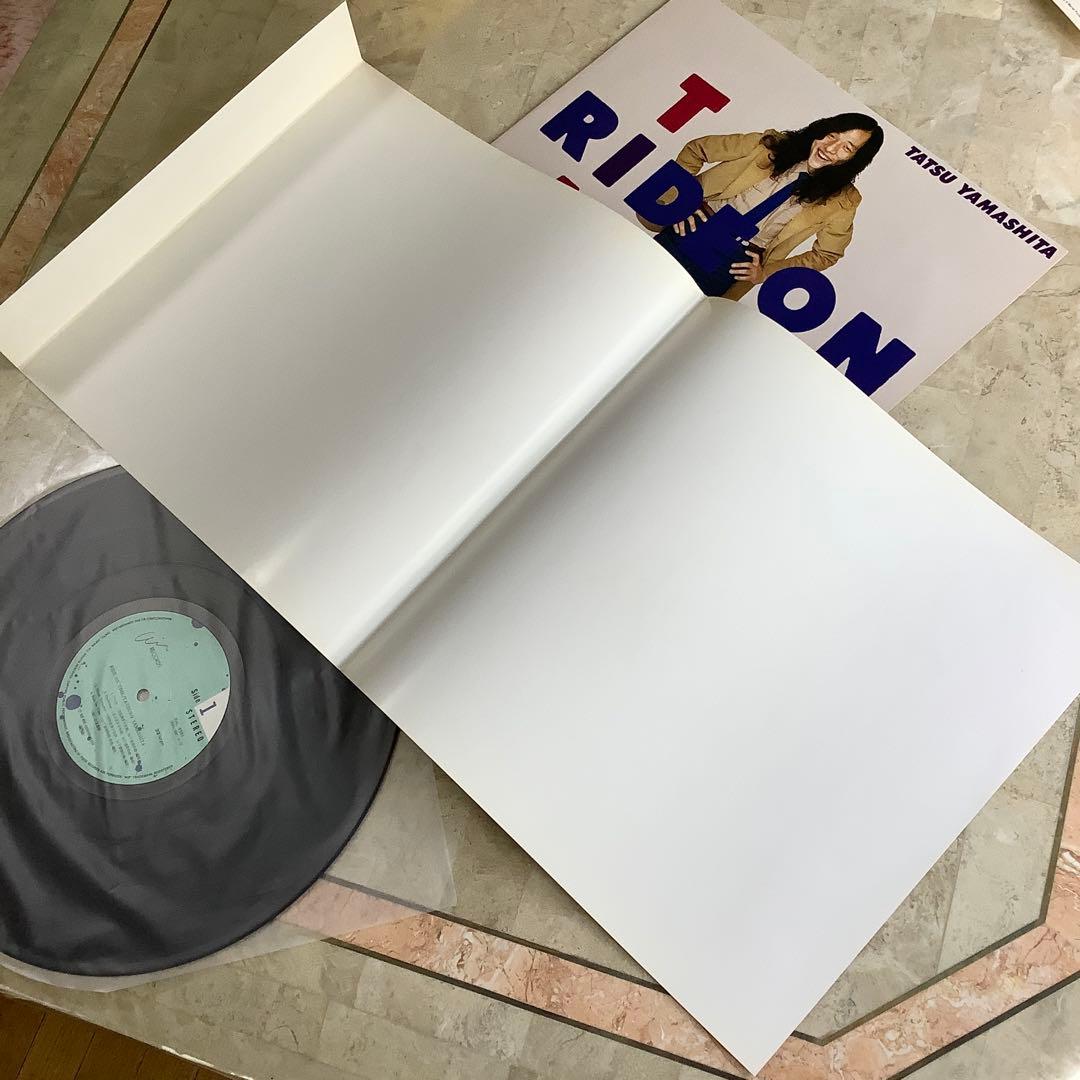 レア全面帯!レコード新同! 山下達郎1980年発売 初版盤 ライド・オン・タイム