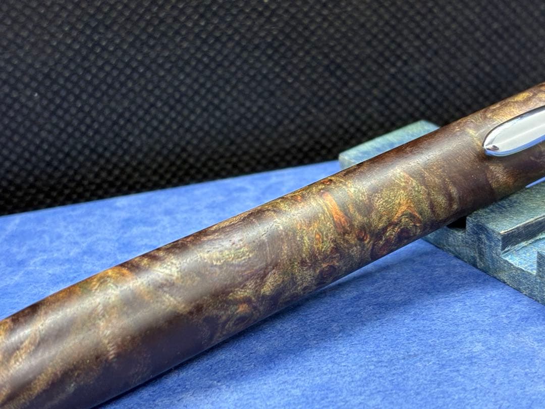 【早い者勝ち】メープルスタビライズドウッド　加藤金属　シャーペン0.５　木軸ペン