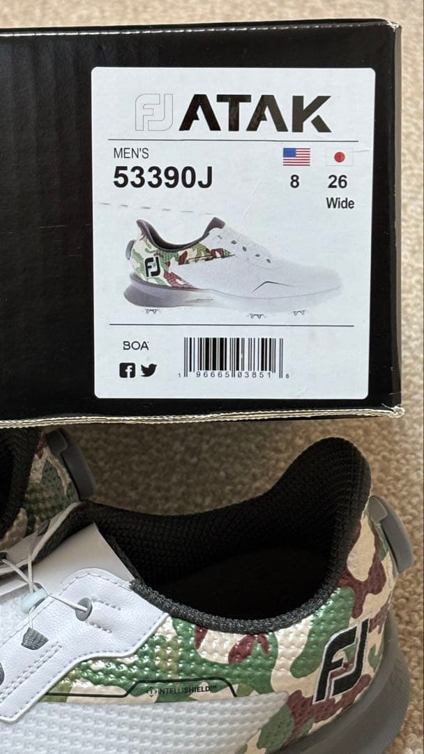 FootJoy ゴルフシューズ 26cm Wide 53390J