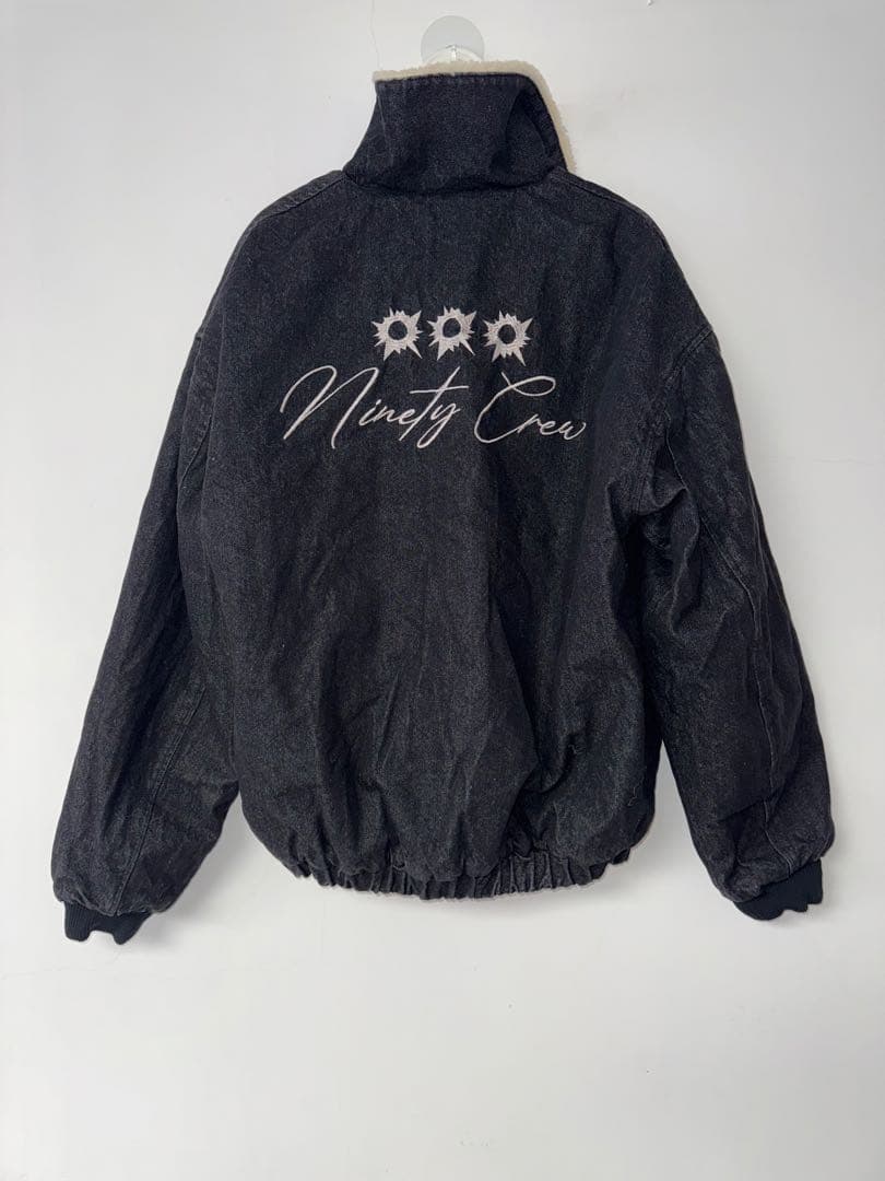 R*6様 新品 9090 Bullet Logo Boa Denim Jacke