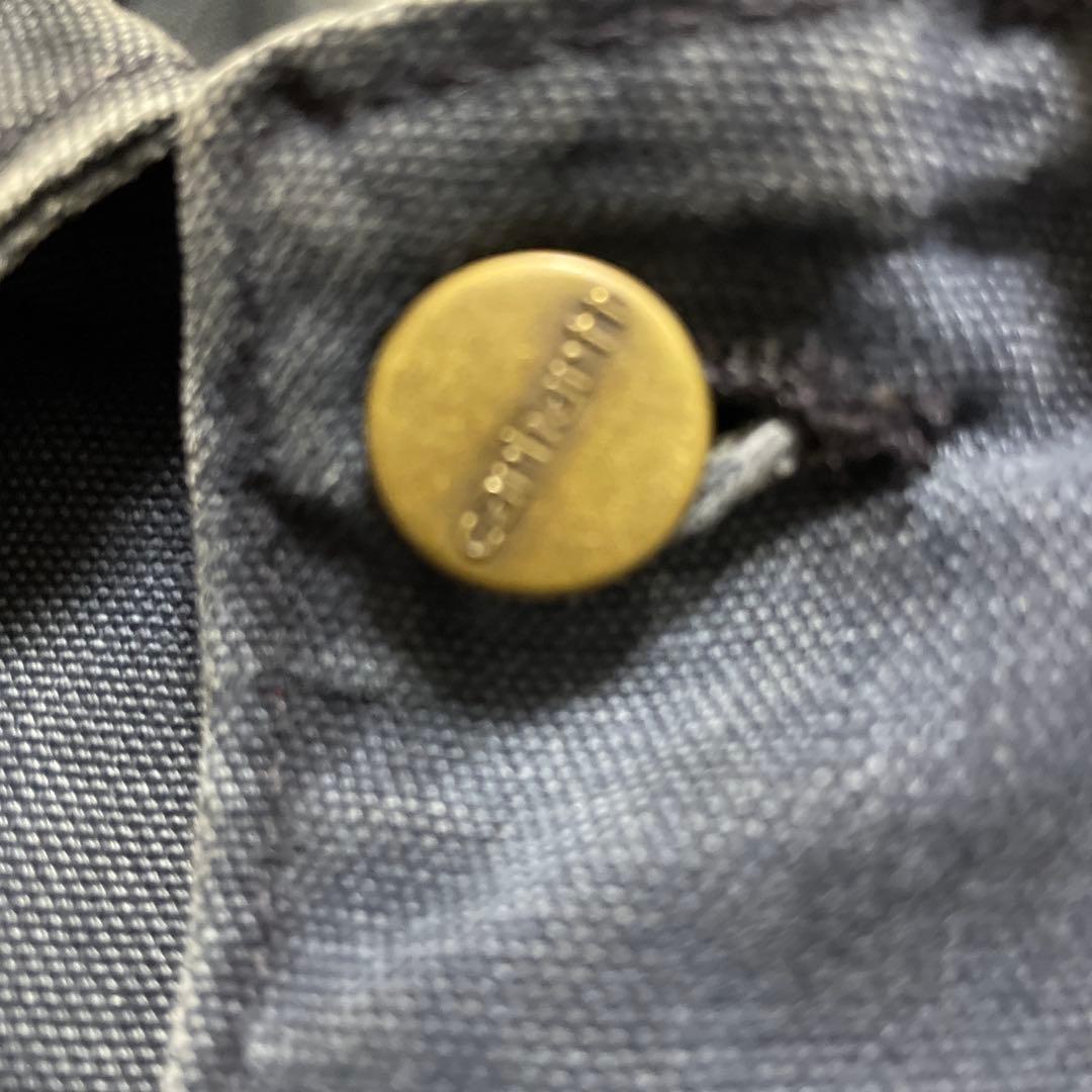 Carhartt デニムジャケット　ダークブルー　黒