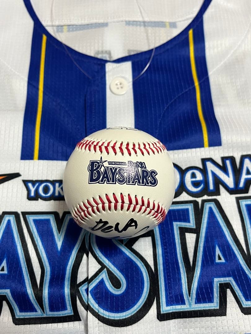 横浜DeNAベイスターズ 成瀬脩人 直筆サインボール 2026 沖縄キャンプ球