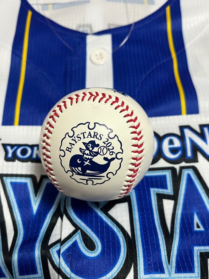 横浜DeNAベイスターズ 成瀬脩人 直筆サインボール 2026 沖縄キャンプ球