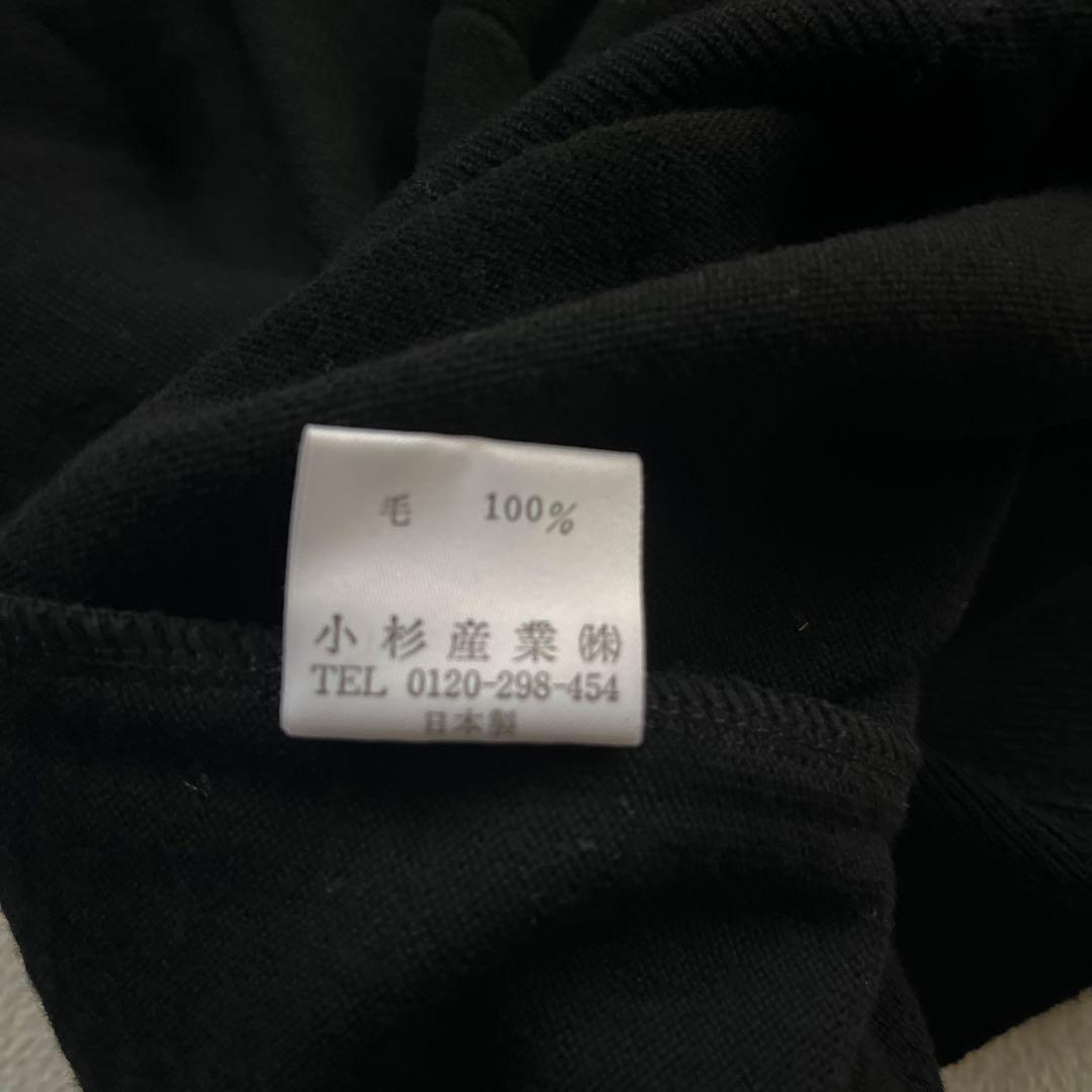 ●未使用品　ジバンシー　ニット　セーター　ゴルフ　ブラック　刺繍ロゴ