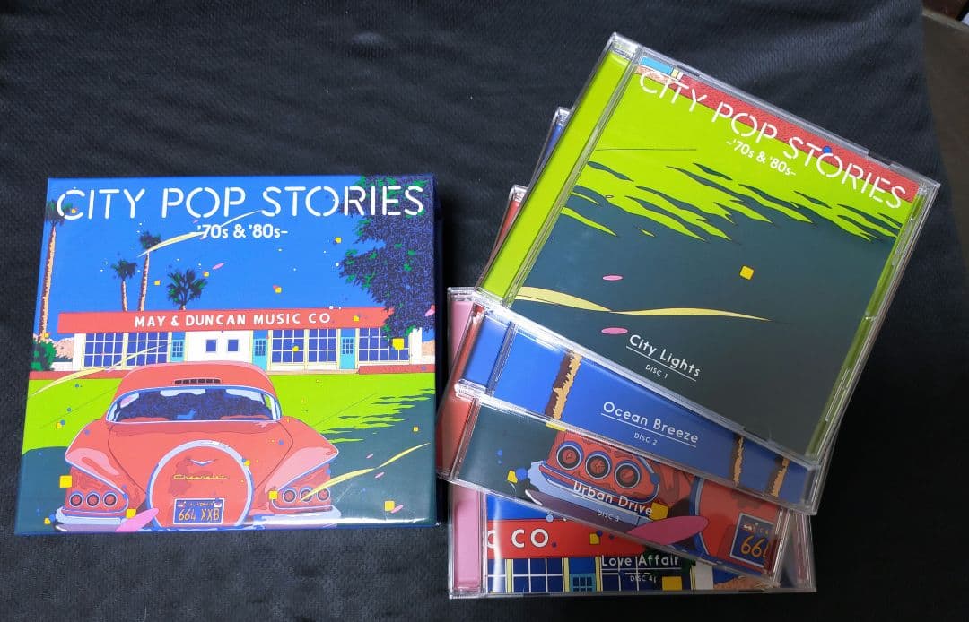CITY POP STORIES 70's & 80's 4枚組CD