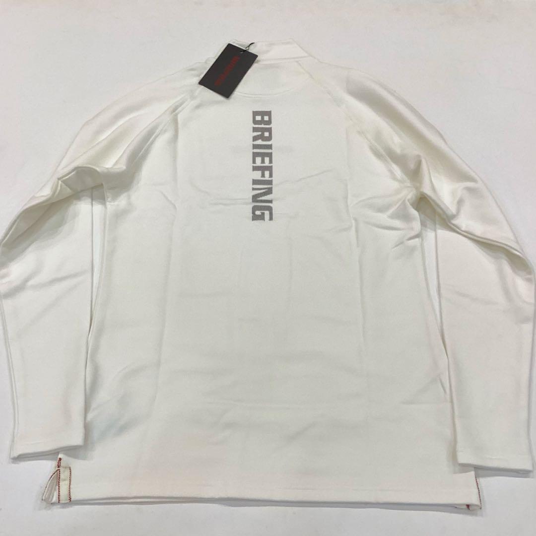 新品　BRIEFING MS WARM LS HIGHNECK ホワイト