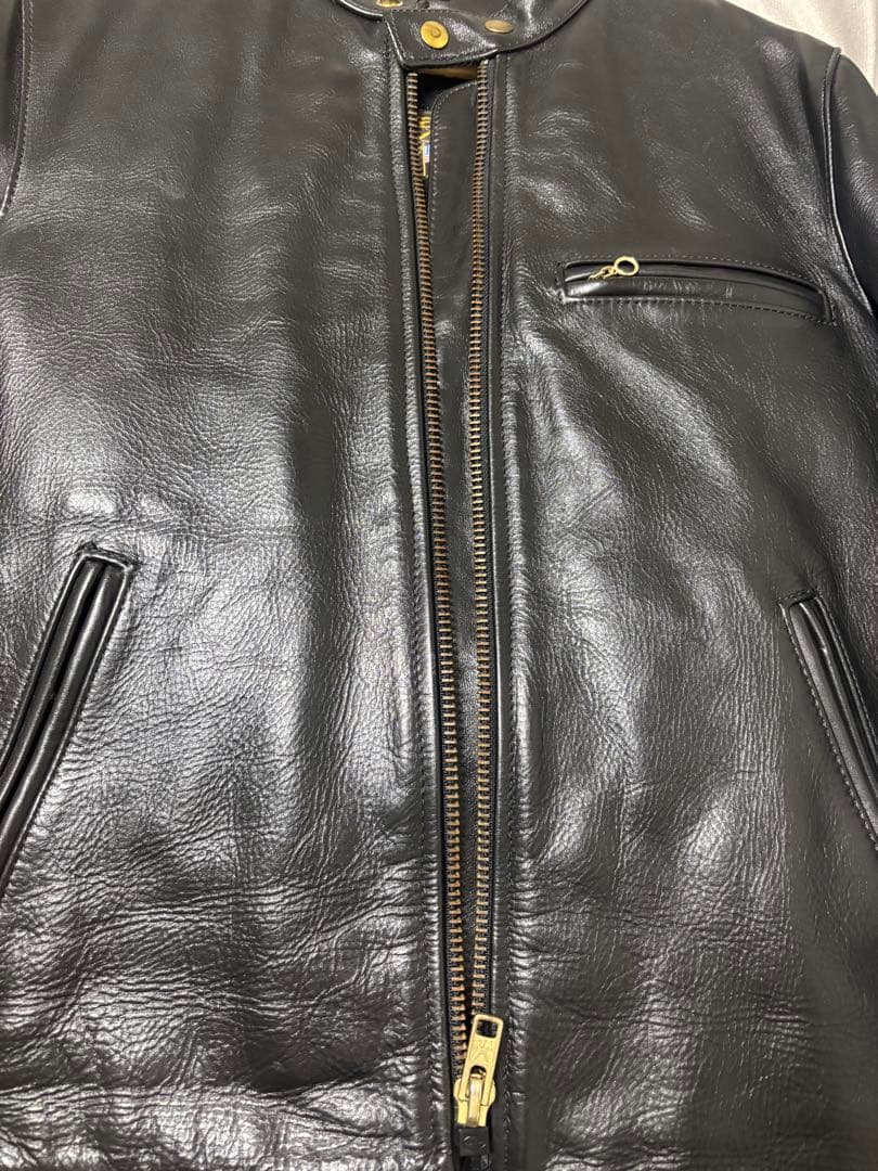 Vanson leather jacket B size 38 美品　ライダース