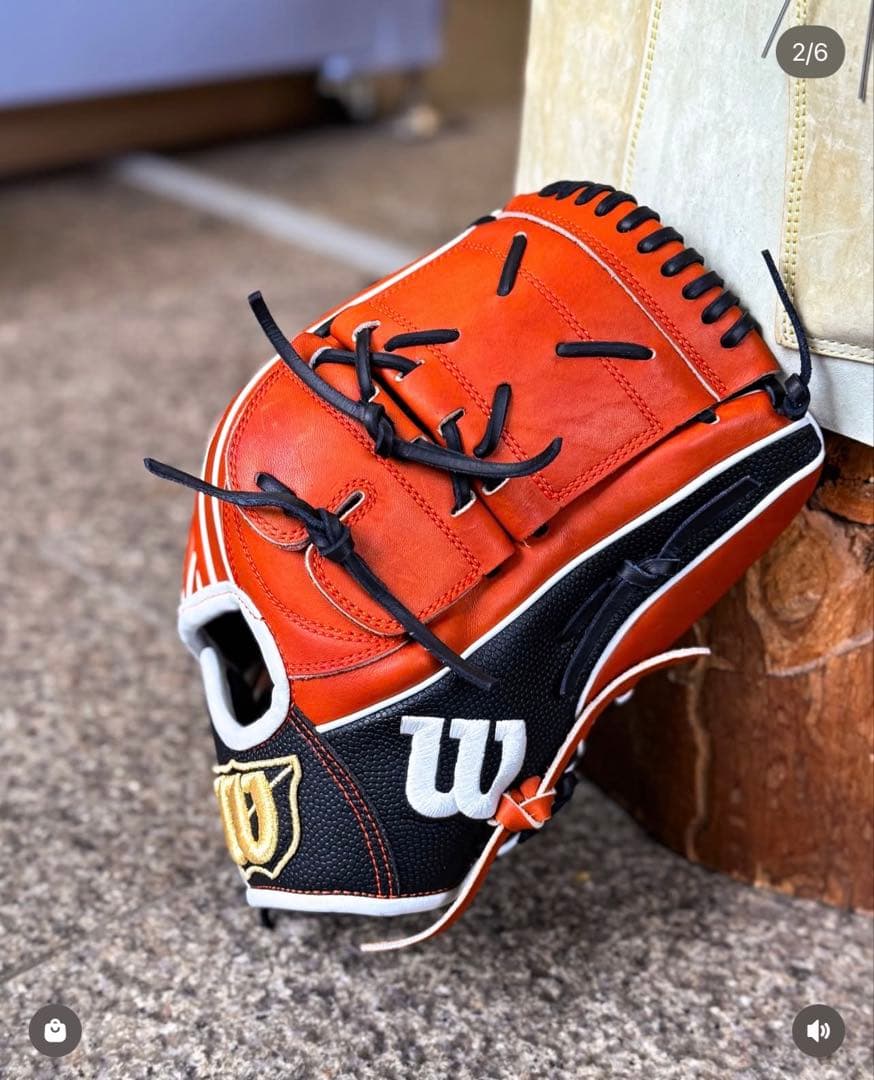 大谷選手　Wilson staff 軟式グローブ　投手