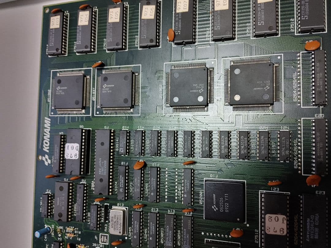 l*s様 コナミ QUARTH アーケードゲーム基板 インスト純正 説明書コピー