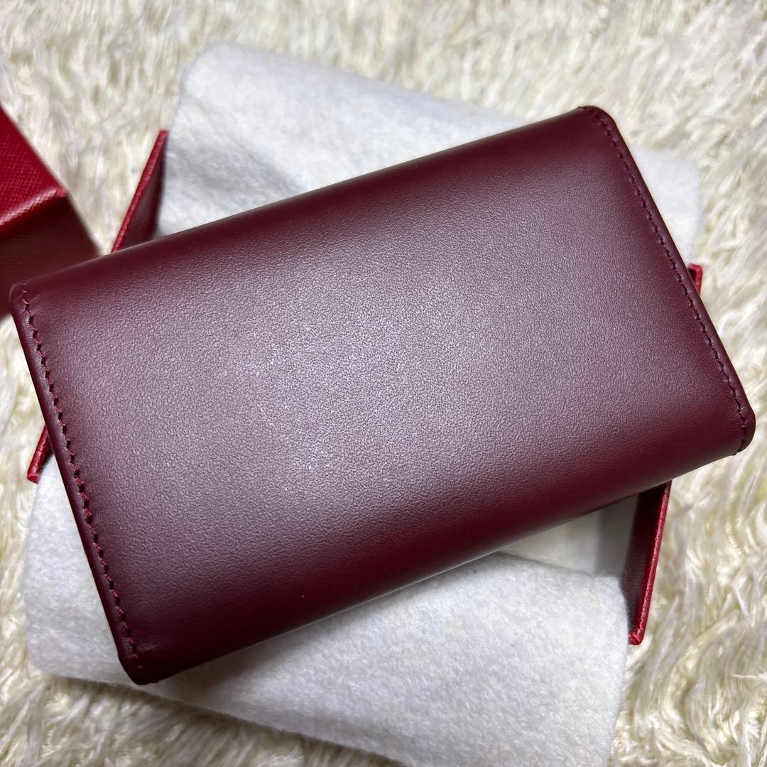 未使用 Cartier カルティエ パシャ 6連キーケース ギャランティー 箱付