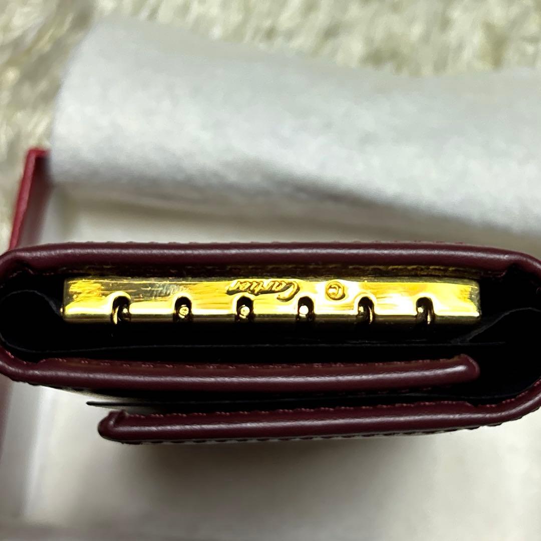 未使用 Cartier カルティエ パシャ 6連キーケース ギャランティー 箱付