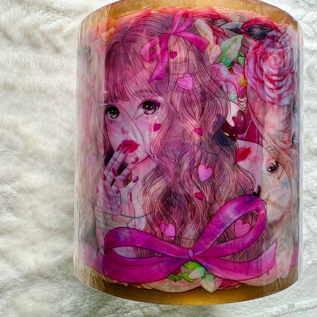 ミ*♡様 韓国作家o1004 OPPテープ 6個セット 女の子 PET