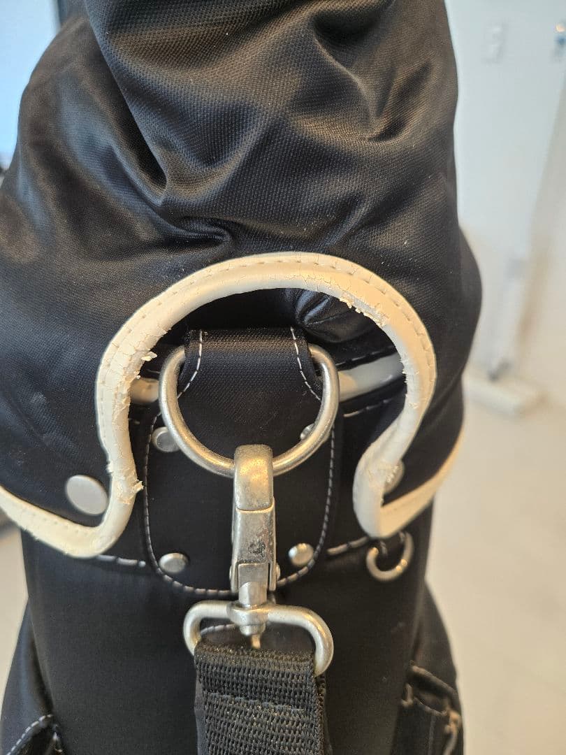 Munsing　ゴルフバッグ/ キャディバッグ　黒