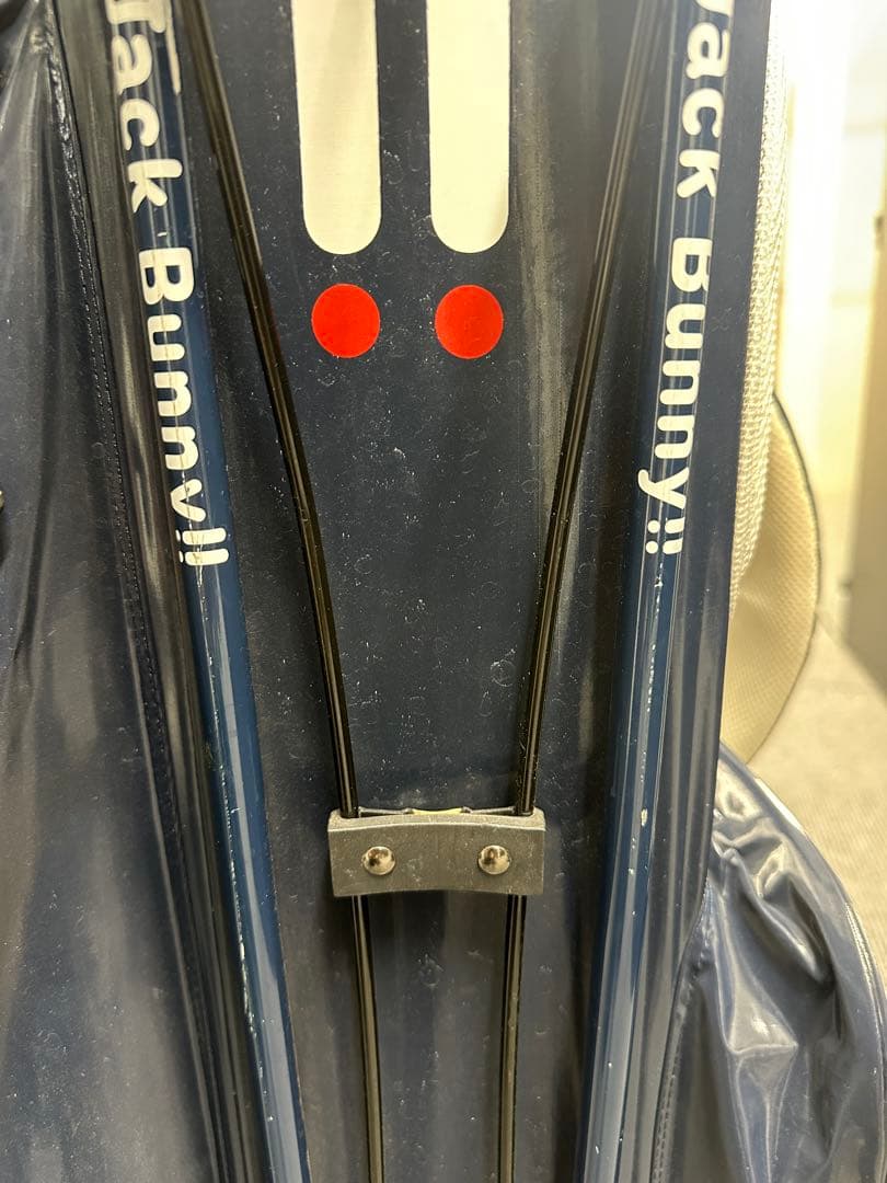 【週末お値下げ！】Jack Bunny!! ネイビーキャディバッグ