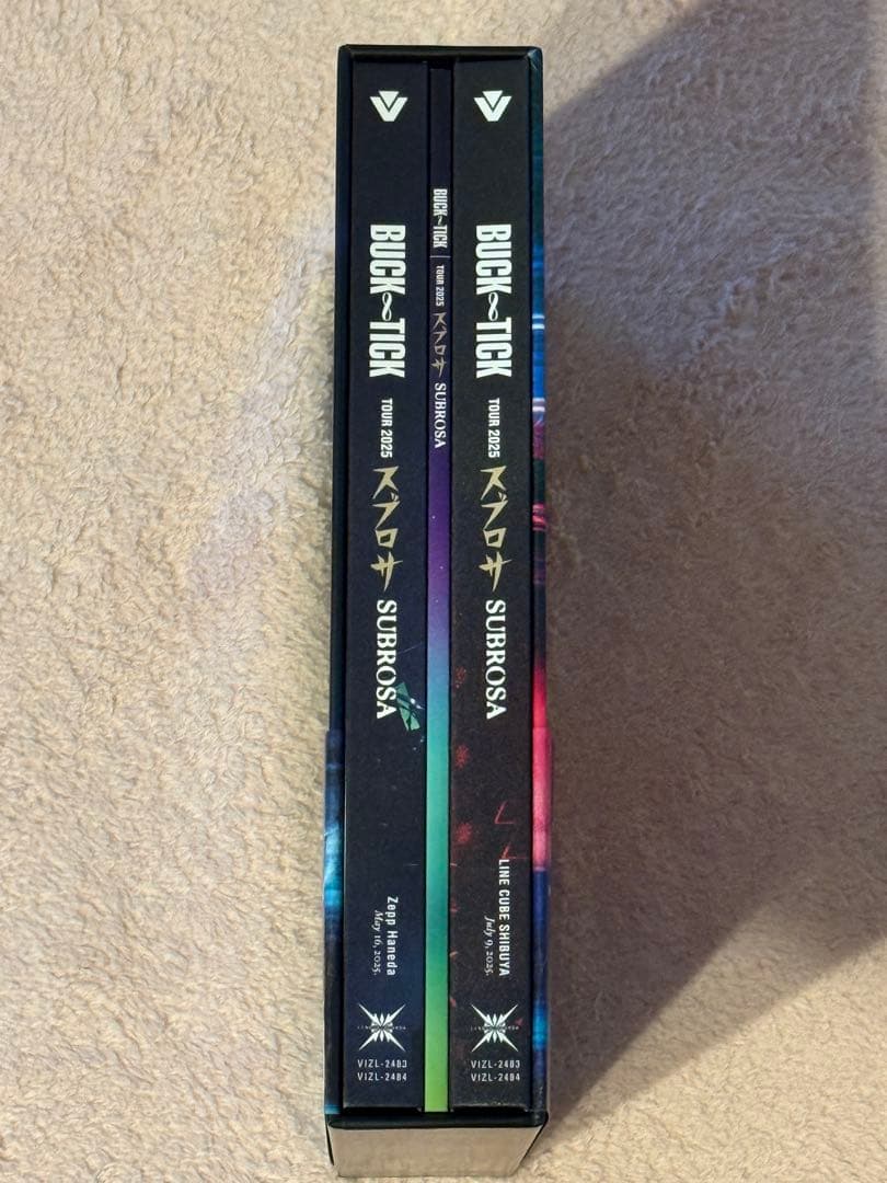 BUCK-TICK TOUR 2025 スブロサ SUBROSA DVD 特典有