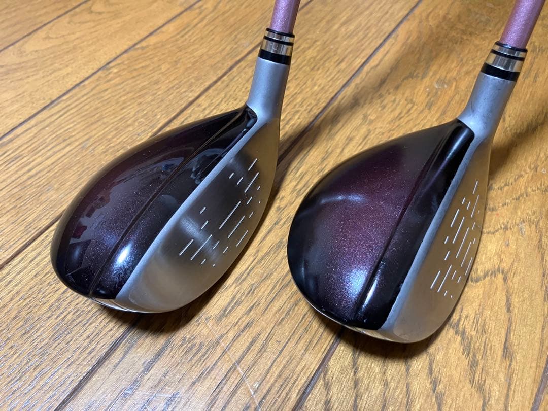 ゼクシオ8 レディース セット 10本(L/ボルドー)美品