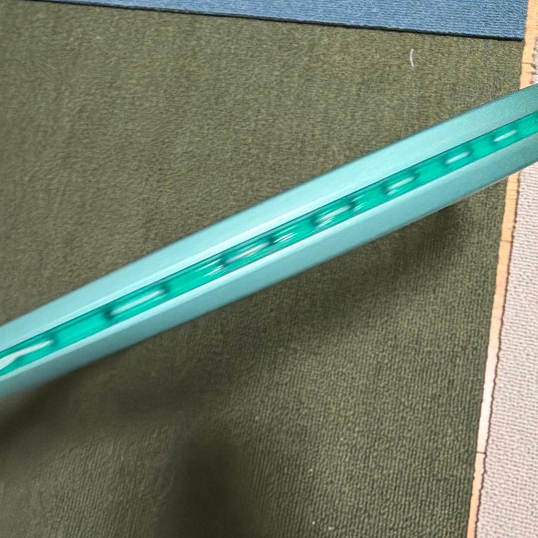 12番緑色テニスラケット(軟式用)