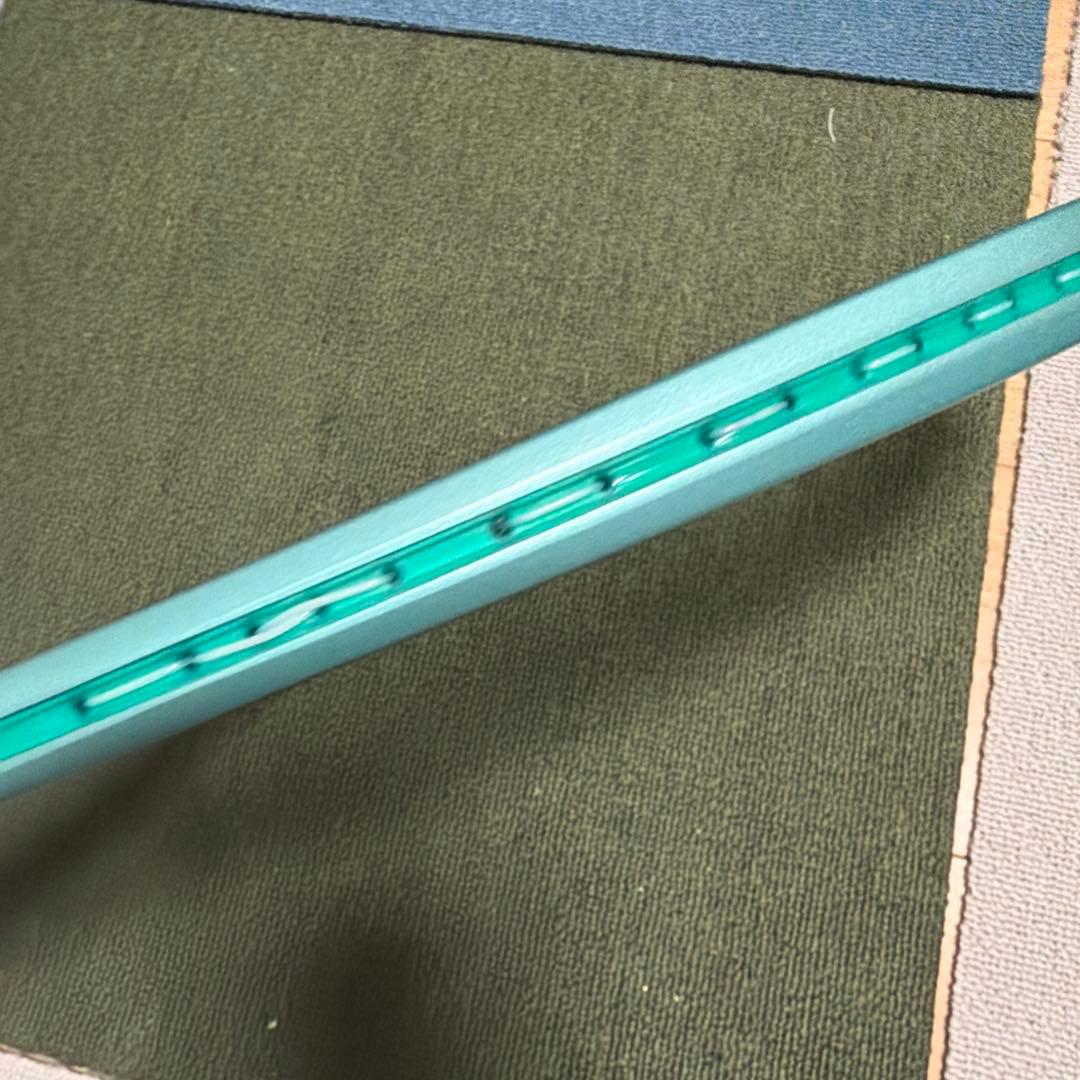 12番緑色テニスラケット(軟式用)