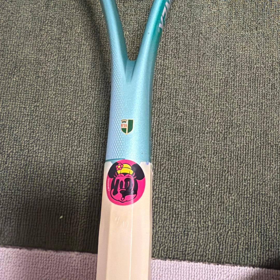 12番緑色テニスラケット(軟式用)