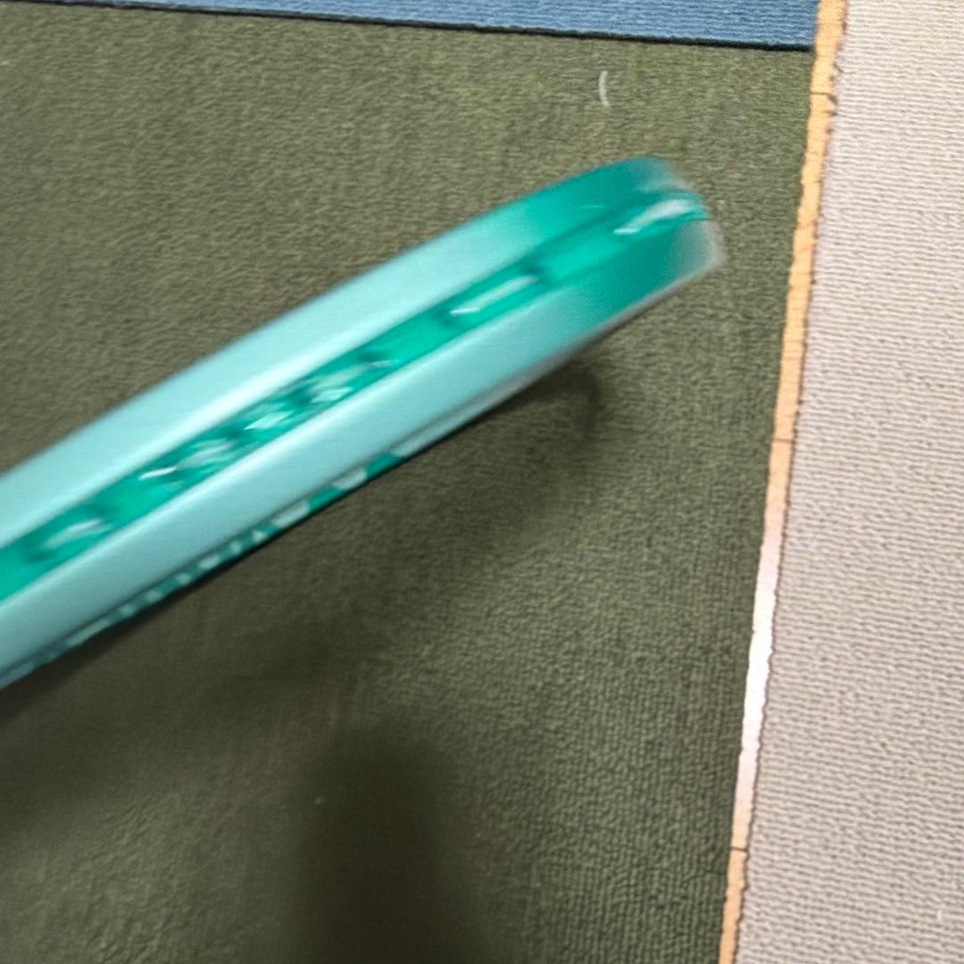 12番緑色テニスラケット(軟式用)