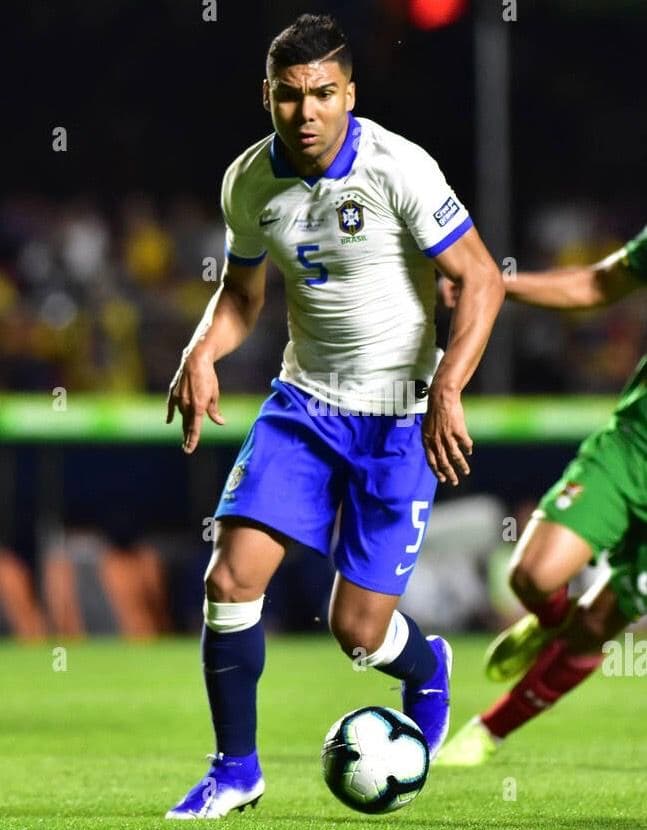 19-20 ブラジル代表　カゼミーロ　ナイキオフィシャル　フルパッチユニフォーム