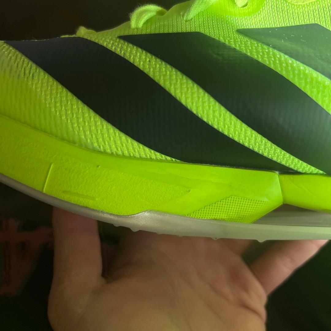 adidas primeSP4 スパイクシューズ 蛍光イエロー