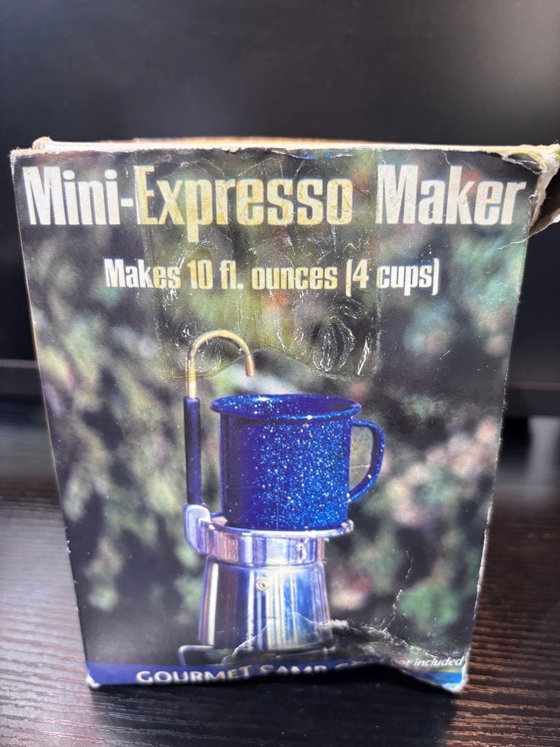 希少！GSI アルミ ミニエスプレッソメーカー4cups(マキネッタ)廃版
