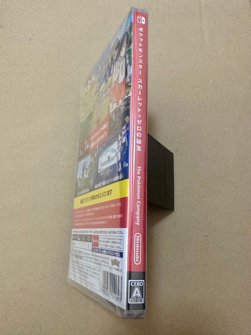 switch ポケットモンスター スカーレット + ゼロの秘宝 新品未開封